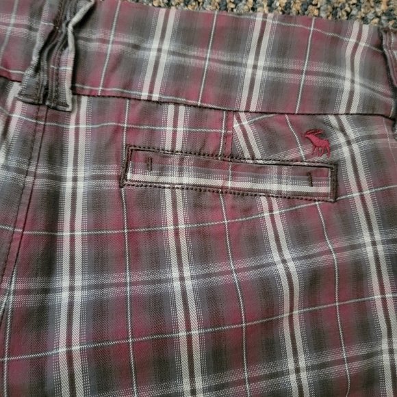 Vintage Abercrombie and Fitch New York Plaid Bermuda Shorts Size 6 - Picture 15 of 16
